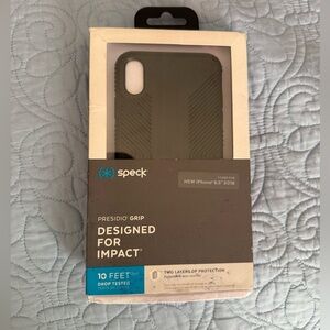 Speck Presidio Grip Case for iPhone XS Max - Black - New